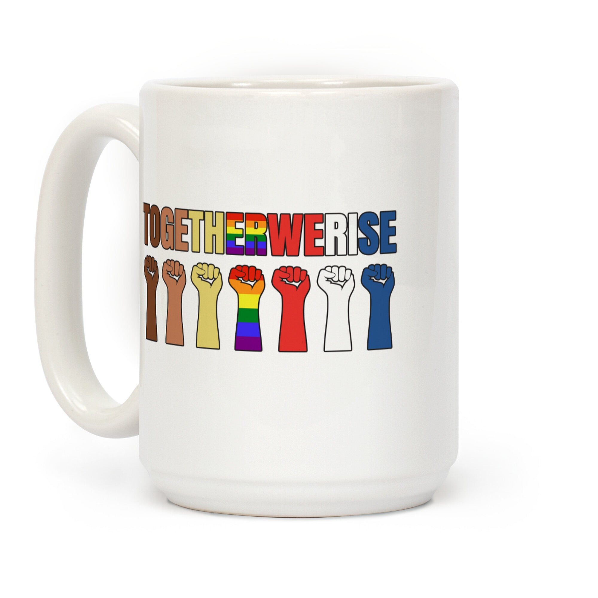 Together We Rise Coffee Mug